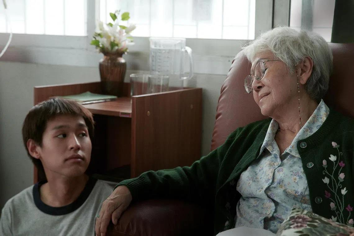 Putthipong “Billkin” Assaratanakul as a university dropout and Usha Seamkhum as his grandmother in How To Make Millions Before Grandma Dies


Source/copyright: Golden Village
