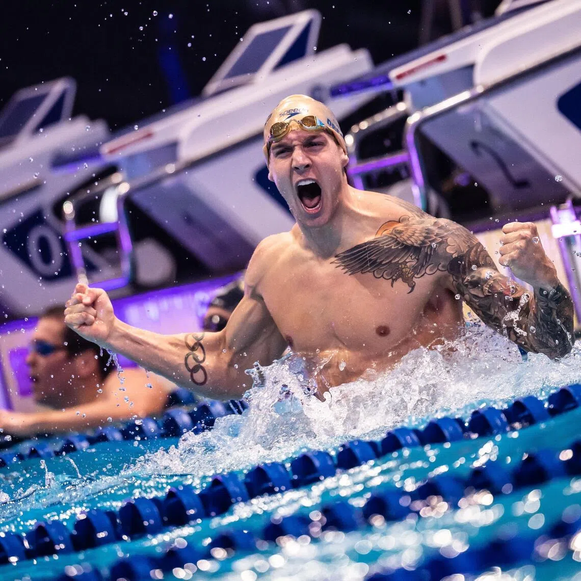 ISL was first launched in 2019 and featured some of the sport’s biggest stars, including Caeleb Dressel (above), Adam Peaty and Katinka Hosszu.