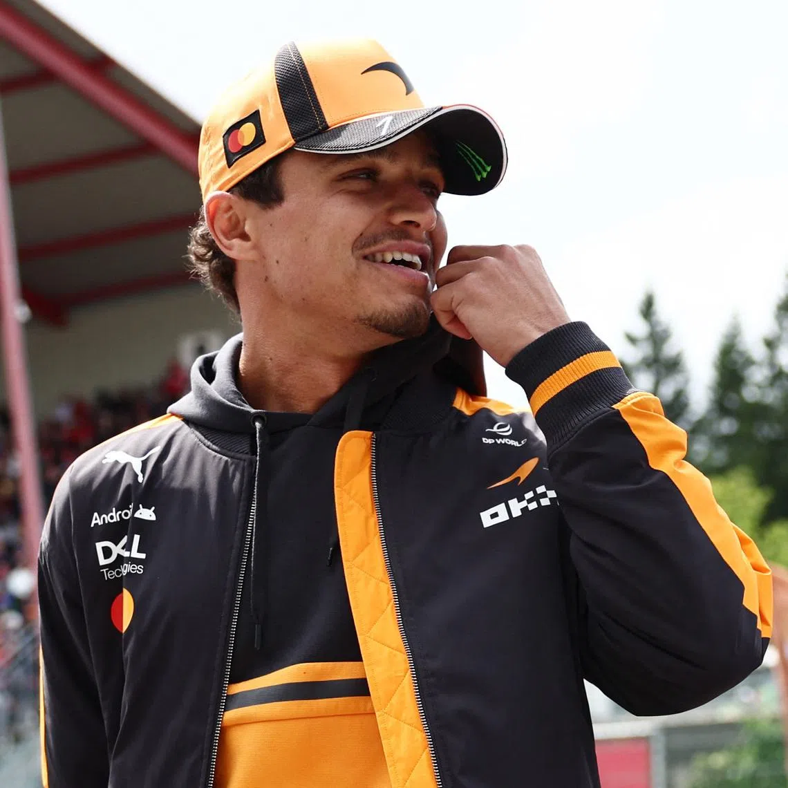 Formula One F1 - Belgian Grand Prix - Circuit de Spa-Francorchamps, Stavelot, Belgium - July 19, 2026 McLaren's Lando Norris during the drivers parade before the race REUTERS/Jakub Porzycki