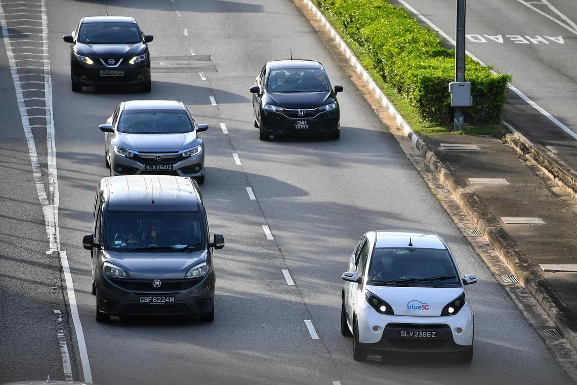 Whirl you were driving: The EV's onboard inverter make noises when altering the current going to the motor. 
