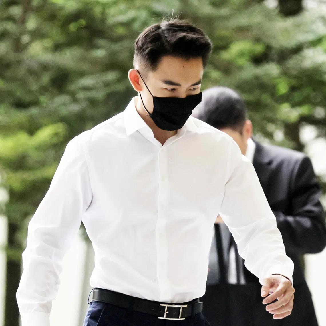 Rayson Lee Rui Sheng, 36, was convicted of one count of drug consumption on June 30.