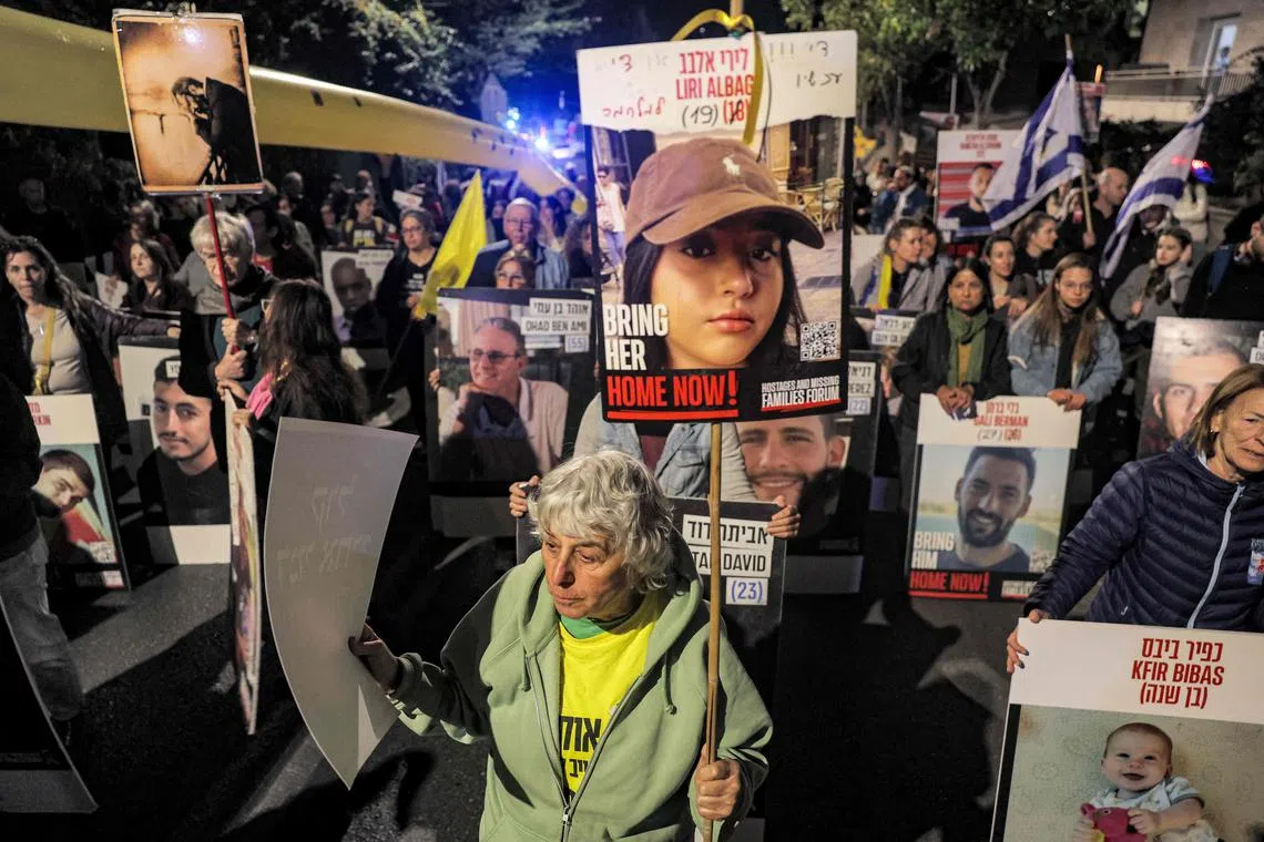 In the undated video, 19-year-old soldier Liri Albag called in Hebrew for the Israeli government to secure her release.