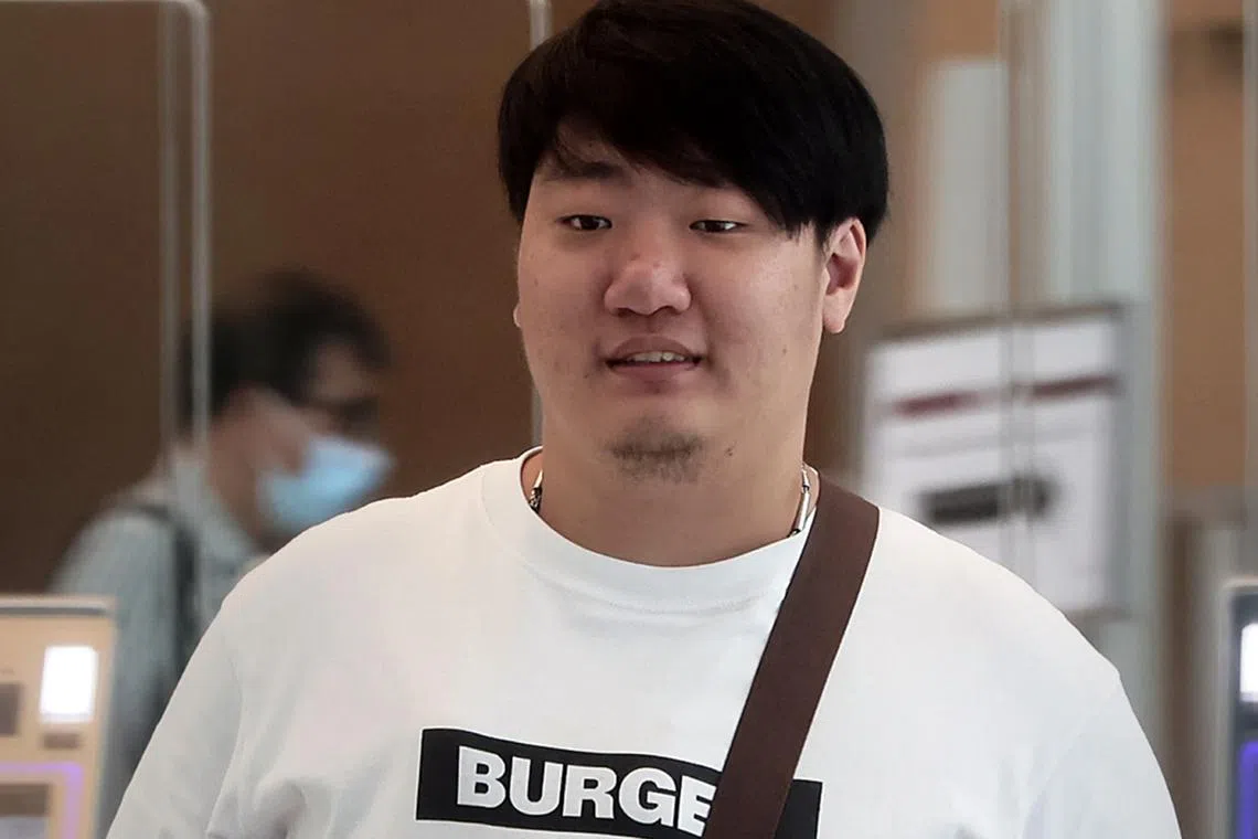 On July 21, Harry Chia Yin Xiang, 26, was sentenced to two years and six months’ jail and 12 strokes of the cane.