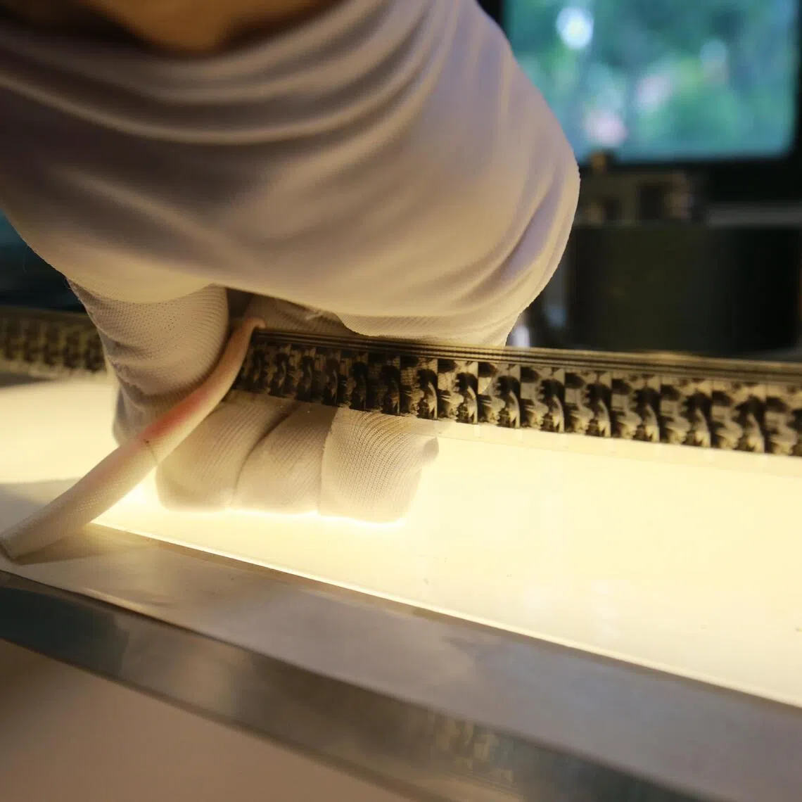 The ageing cellulose acetate films are at risk of developing “vinegar syndrome”, a chemical decay that can make film brittle, warped or sticky.