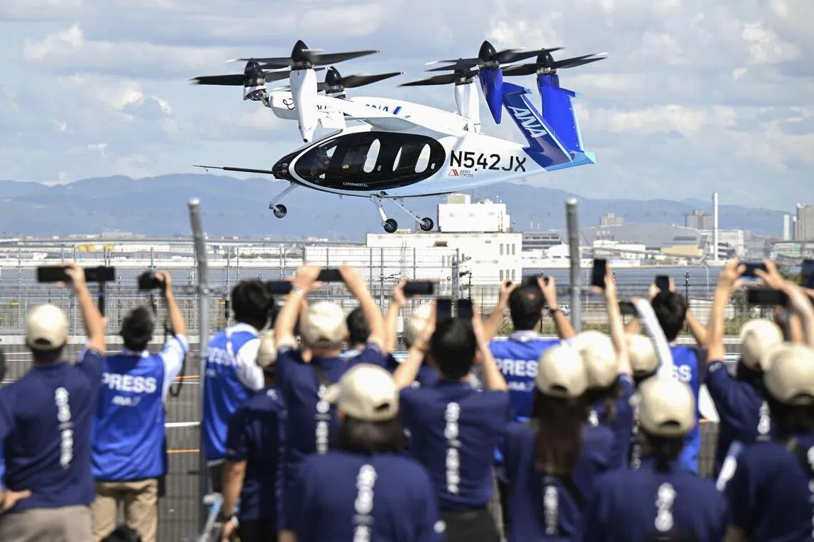 Japan moves to approve commercial flying car passenger service as early as 2027
