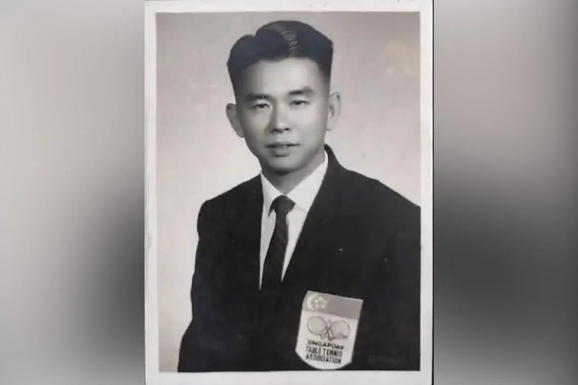 Former table tennis national player and coach Loh Heng Chew died at home on March 30. He was 97.