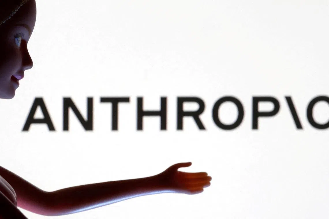 FILE PHOTO: Anthropic logo is seen in this illustration taken March 31, 2023. REUTERS/Dado Ruvic/Illustration/File Photo