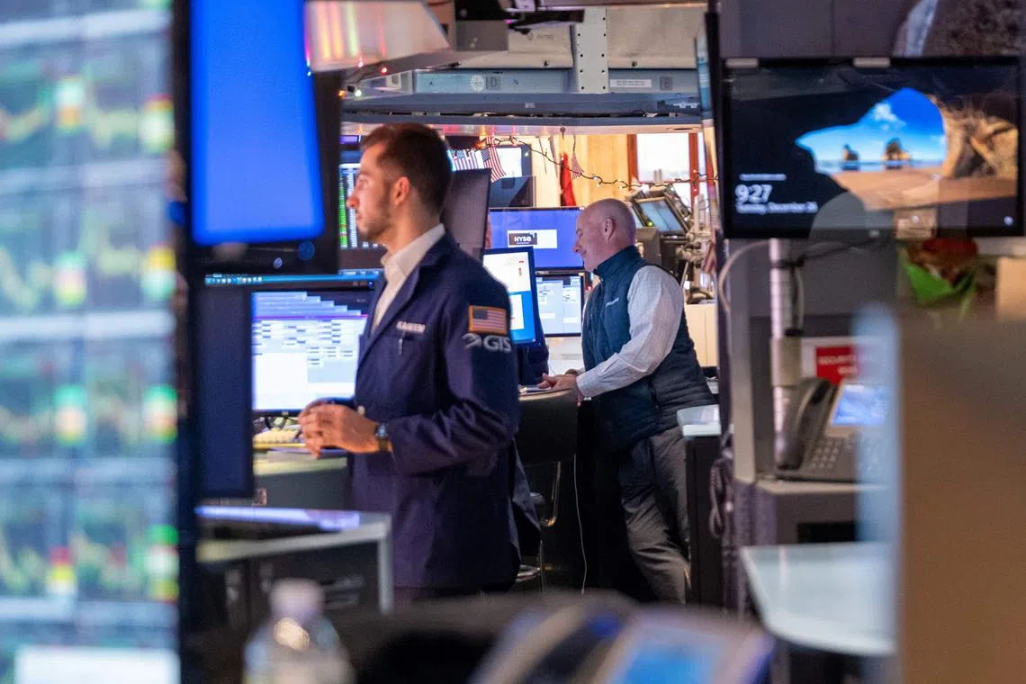 Swaps traders are pricing about 150 basis points of rate cuts in the United States and UK next year.