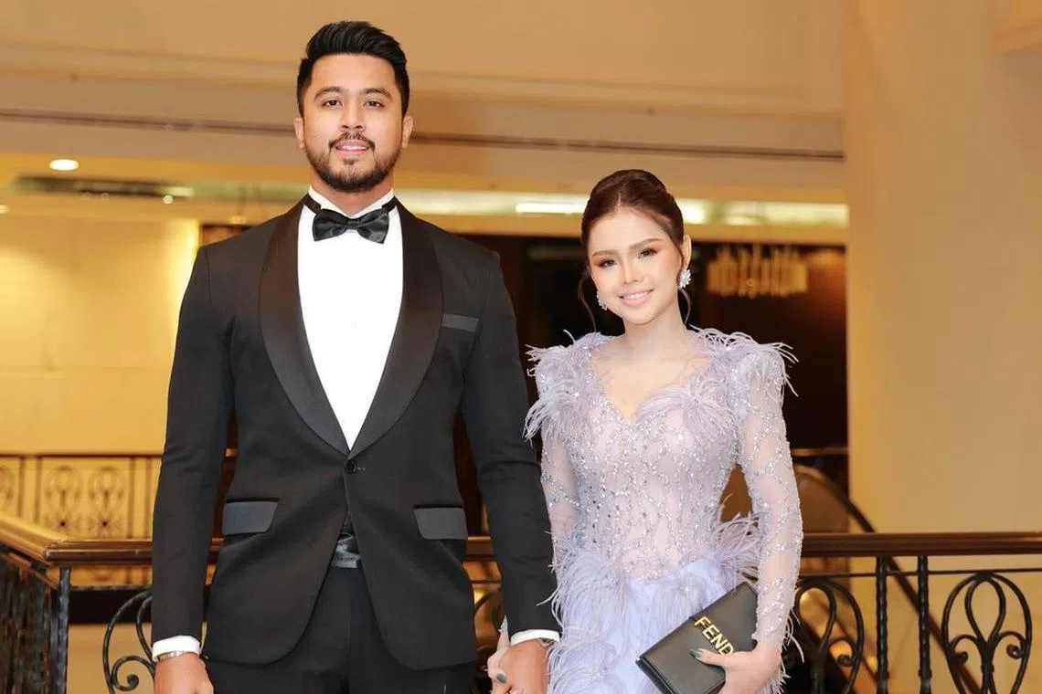 Aliff Aziz (in a photo shared on social media in October 2023) has refused to divorce his wife Bella Astillah.