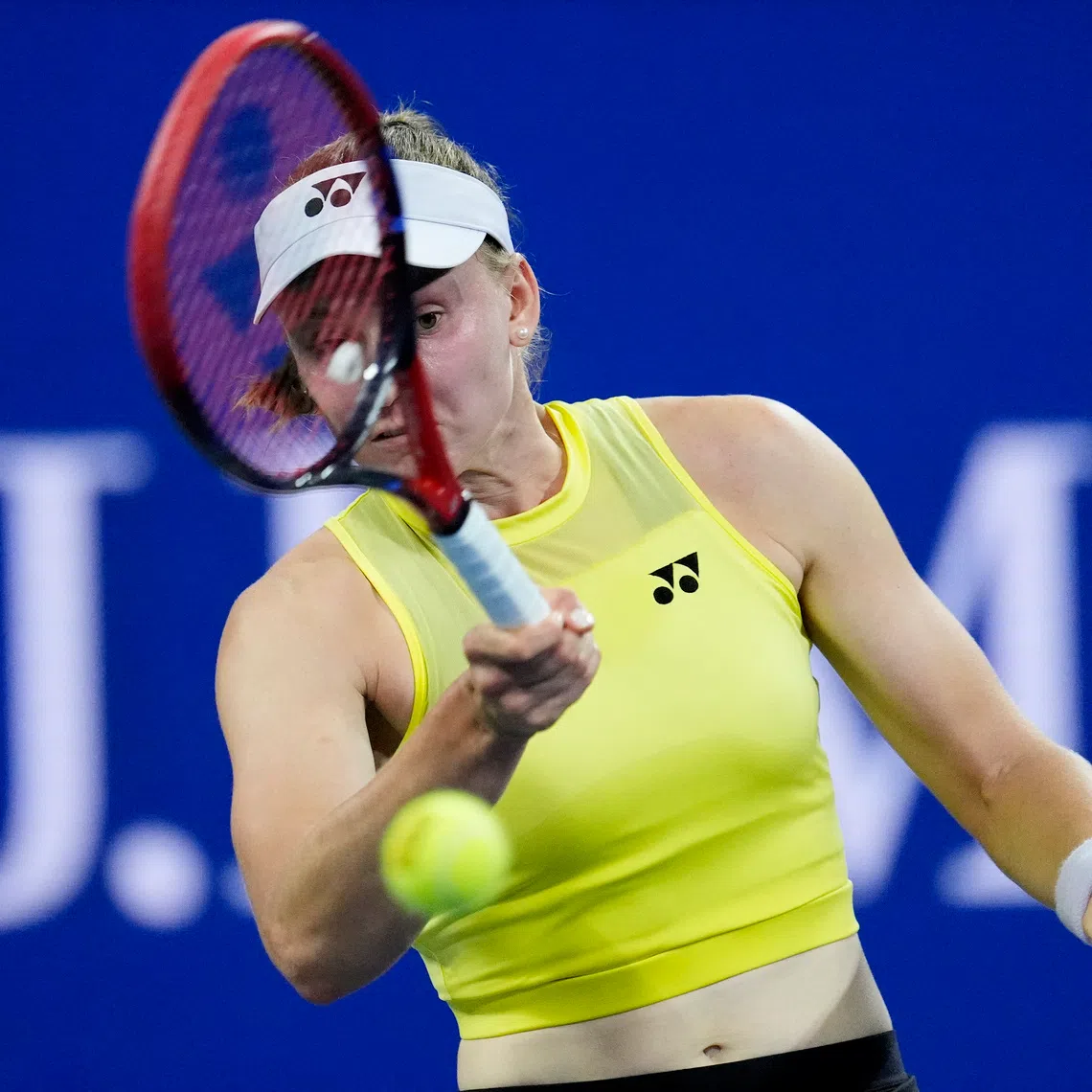 Tennis - U.S. Open - Flushing Meadows, New York, United States - September 3, 2026 Kazakhstan's Elena Rybakina in action during her second round match against Spain's Jessica Bouzas Maneiro REUTERS/Eduardo Munoz