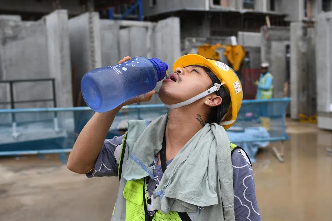 In the case of outdoor work, overnight work will become increasingly necessary in the very hottest periods.