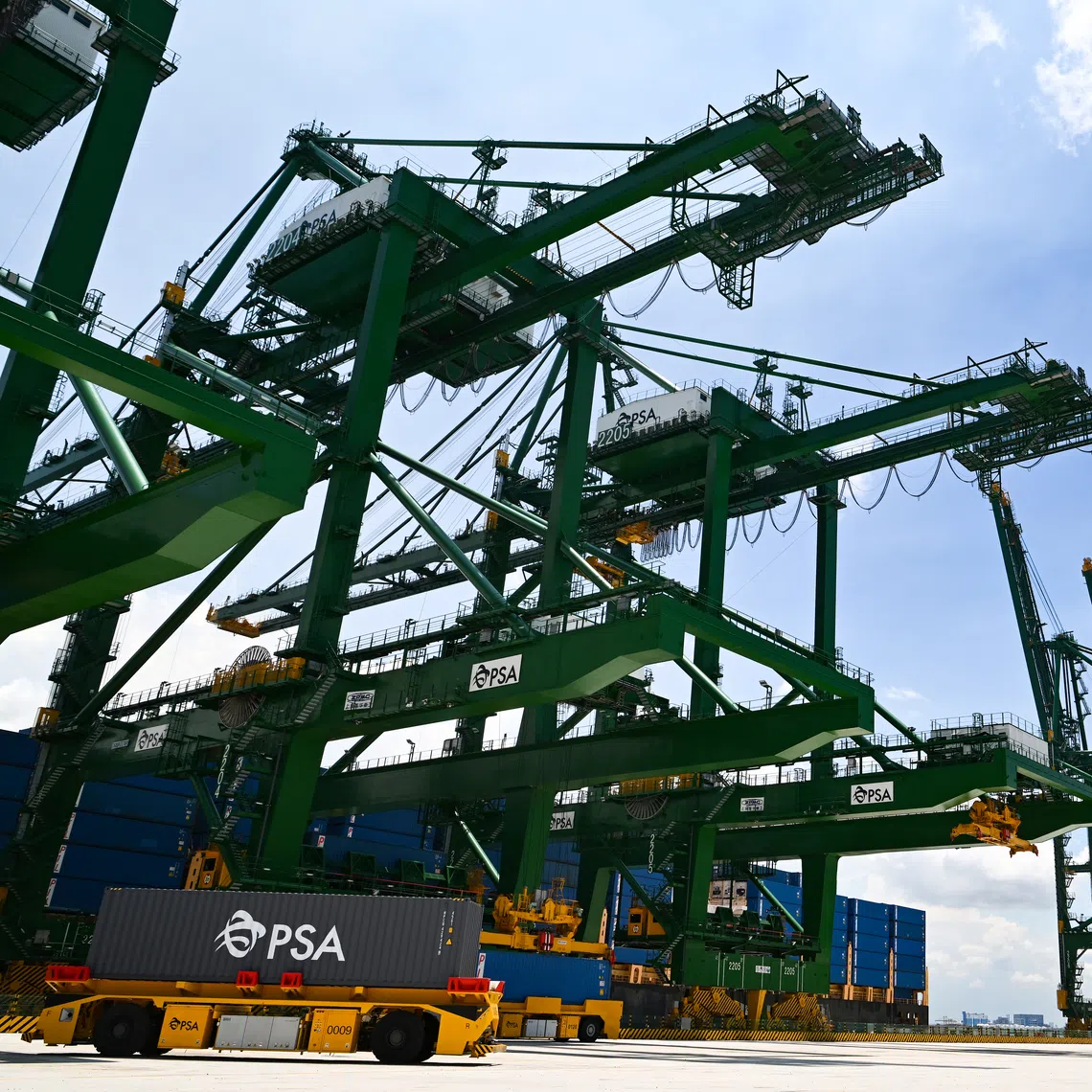 PSA said the tie-up with Cosco builds on their long partnership and takes it beyond container port operations into full supply chain services.