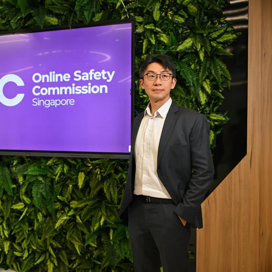 Singapore’s Commissioner of Online Safety Francis Ng. The Online Safety Commission was set up to address victims’ frustrations with slow platform responses.