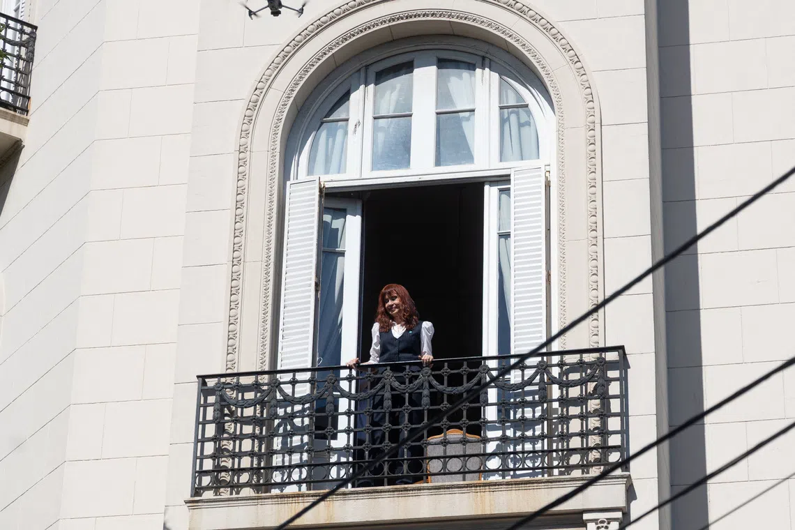 Argentina's Kirchner challenges fraud conviction at UN, seeking political return