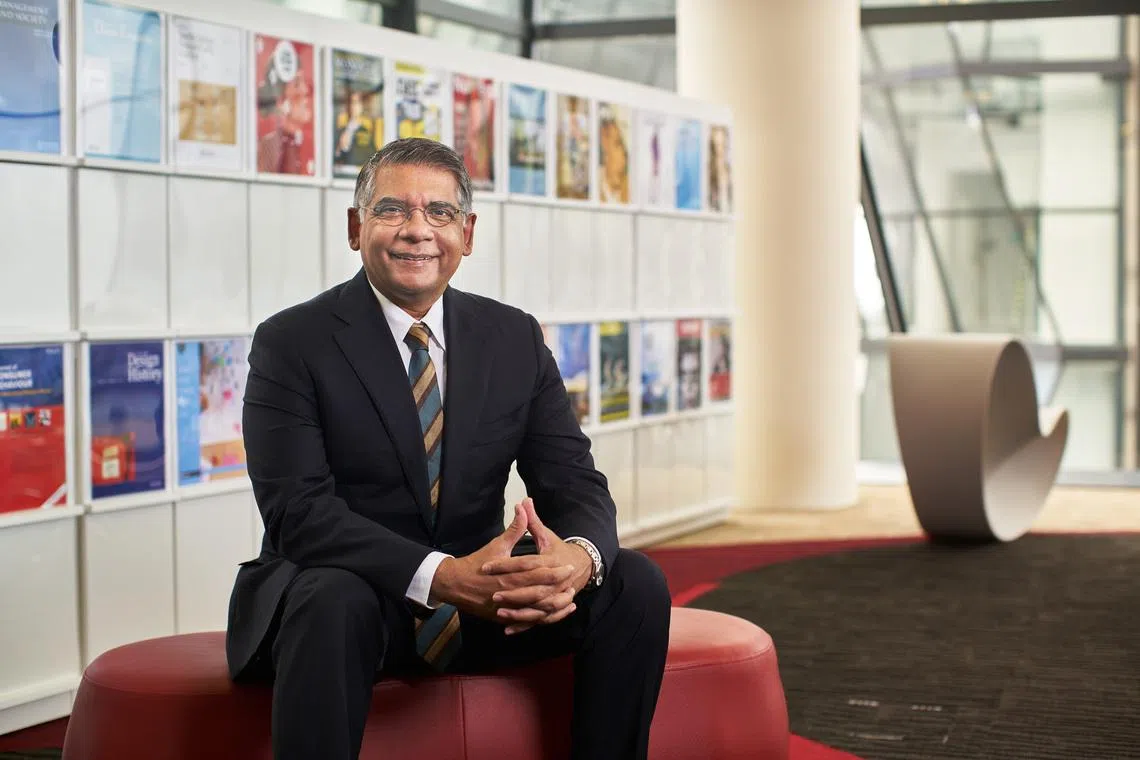 Lasalle College of the Arts appoints first Singapore-born president, Dr Venka Purushothaman