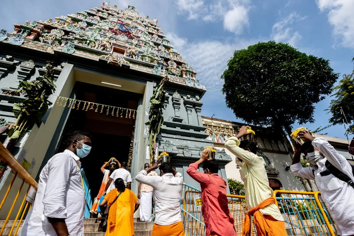 About 30,000 people are expected to be part of 2023’s procession, with a third carrying milk pot offerings called paal kudam.