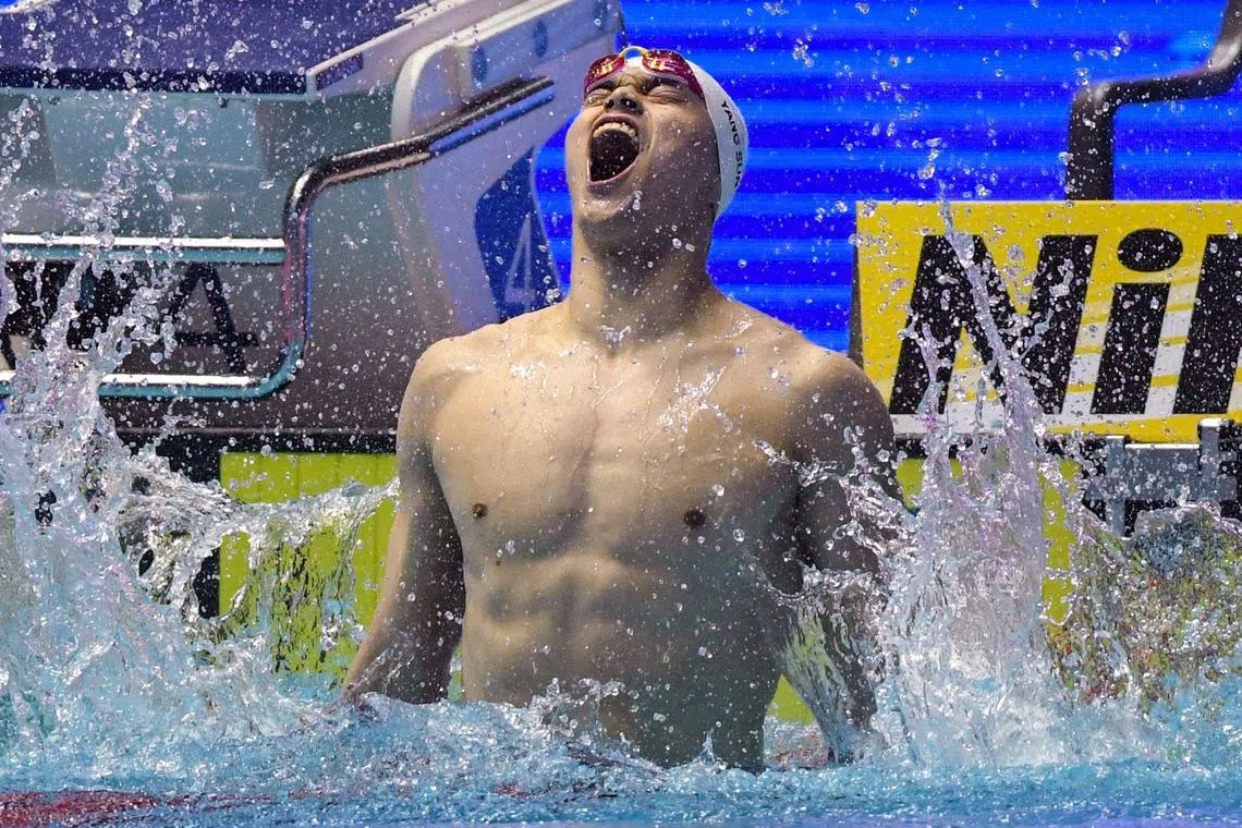 Sun Yang's return is too late for him to compete at the 2024 Paris Olympics, but the Chinese swimmer is training and hopes to return to the pool to compete soon.