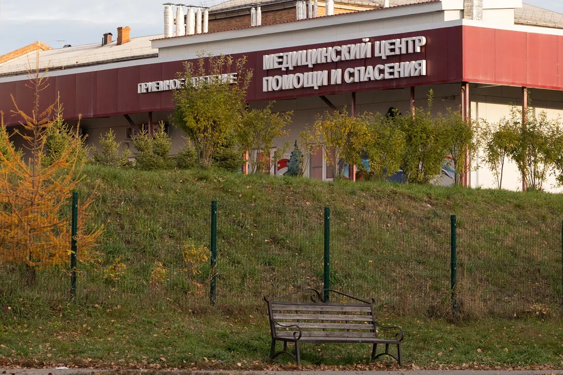 The Medical Assistance and Rescue Centre, an infectious diseases hospital, in Russia’s Irkutsk region. A worker at the Irkutsk Anti-Plague Research Institute of Siberia and the Far East died earlier in October of severe pneumonia.