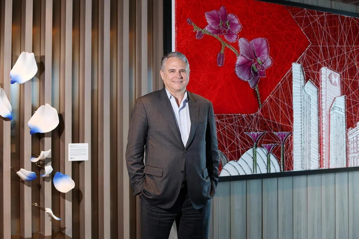 Michael Roberts, HSBC chief executive for corporate and institutional banking, said Singapore is well-positioned to attract companies to set up their bases here.
