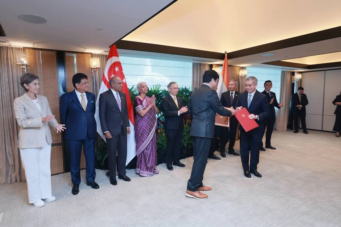 straitstimes.com - Samuel Devaraj - Singapore, India to deepen cooperation in telecommunications, food safety