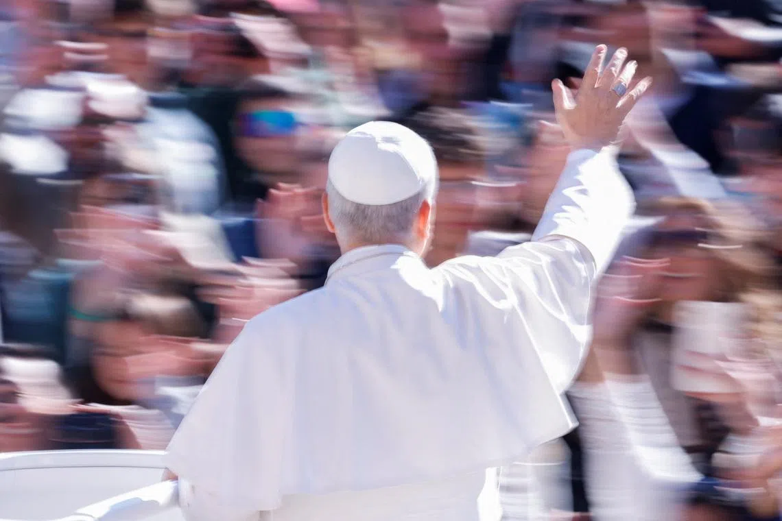 “God does not bless any conflict,” Pope Leo XIV wrote in a post on X.