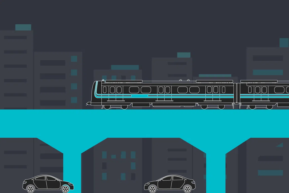 The JRL is Singapore’s first fully elevated MRT line. Find out how it was built in four-hour windows.