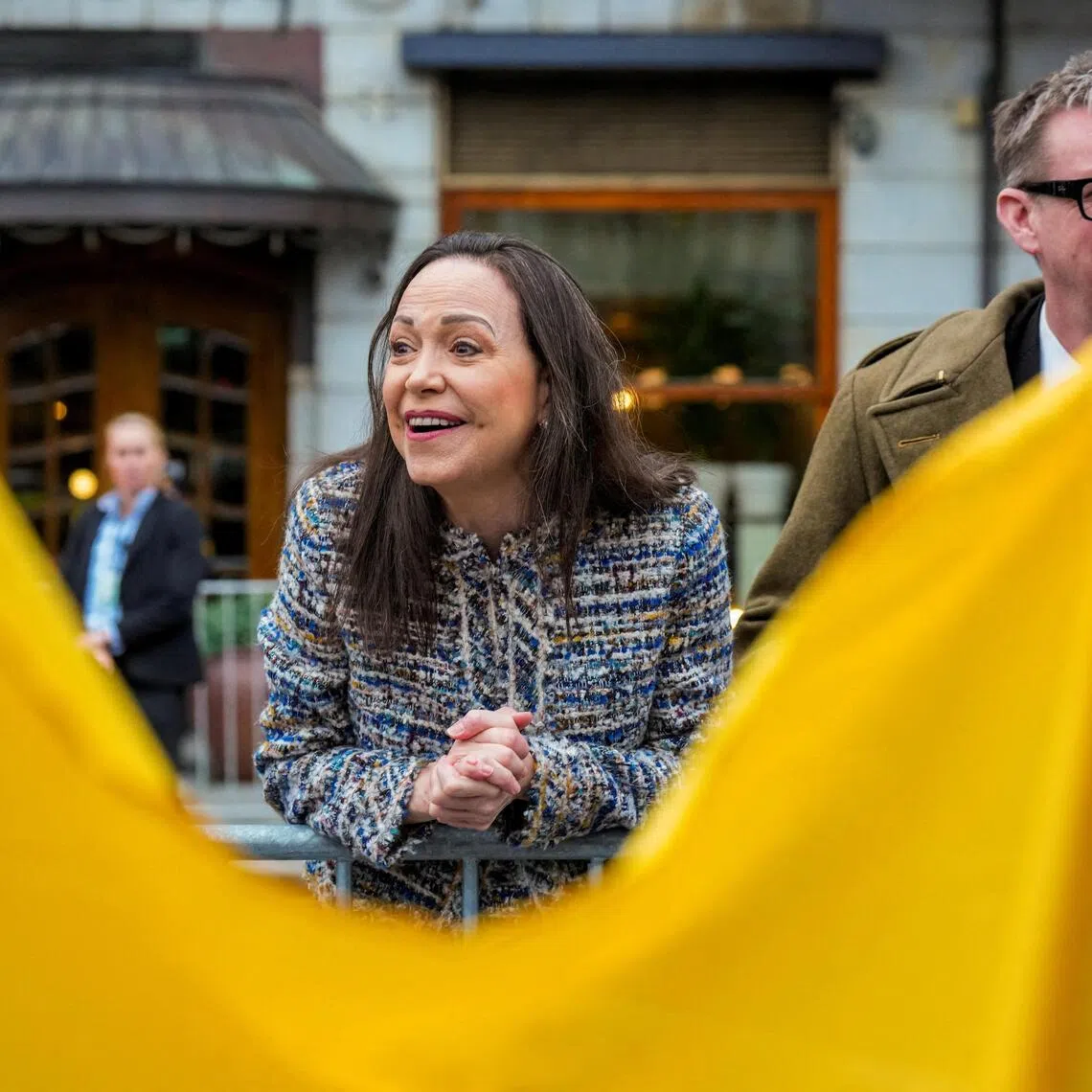 Nobel Peace Prize laureate Maria Corina Machado's whereabouts are currently unknown.