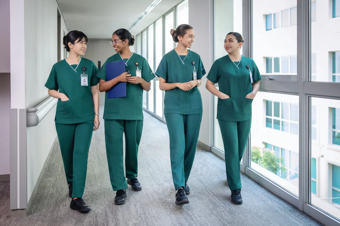 raffles hospital nurses