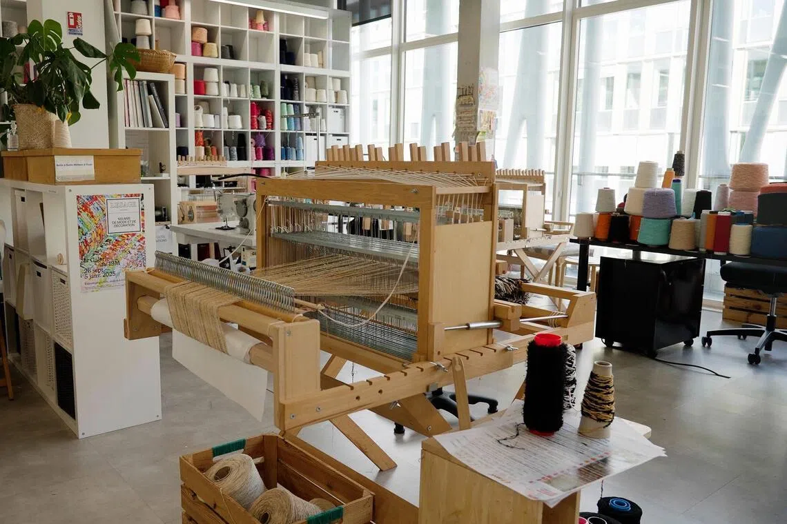 Inside the Lesage tweed atelier in le19M, where Chanel makes most of its iconic tweed creations.
