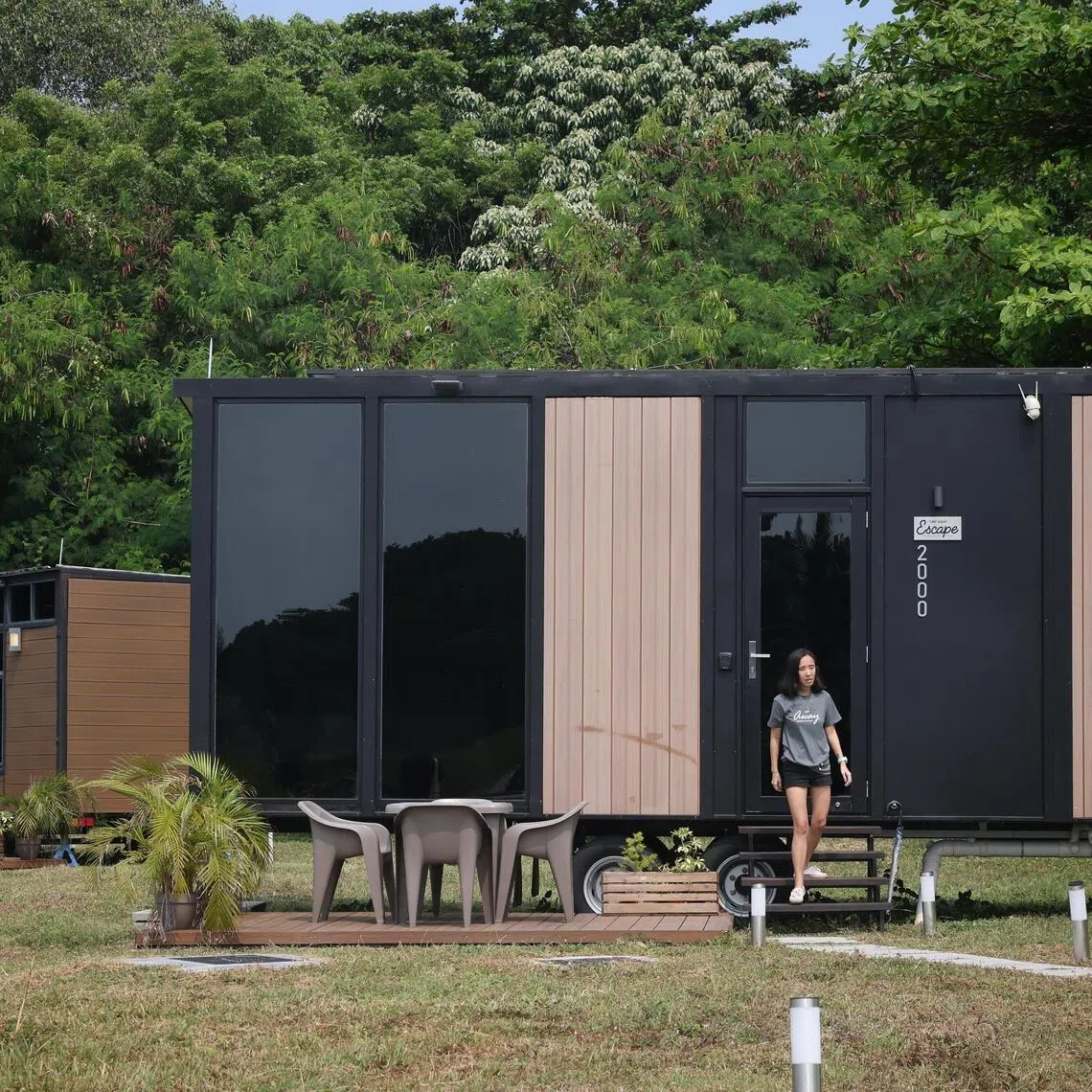 Opened in May 2023, the soon-to-close cottages are the first accommodation built on Lazarus Island for short-term stays.
