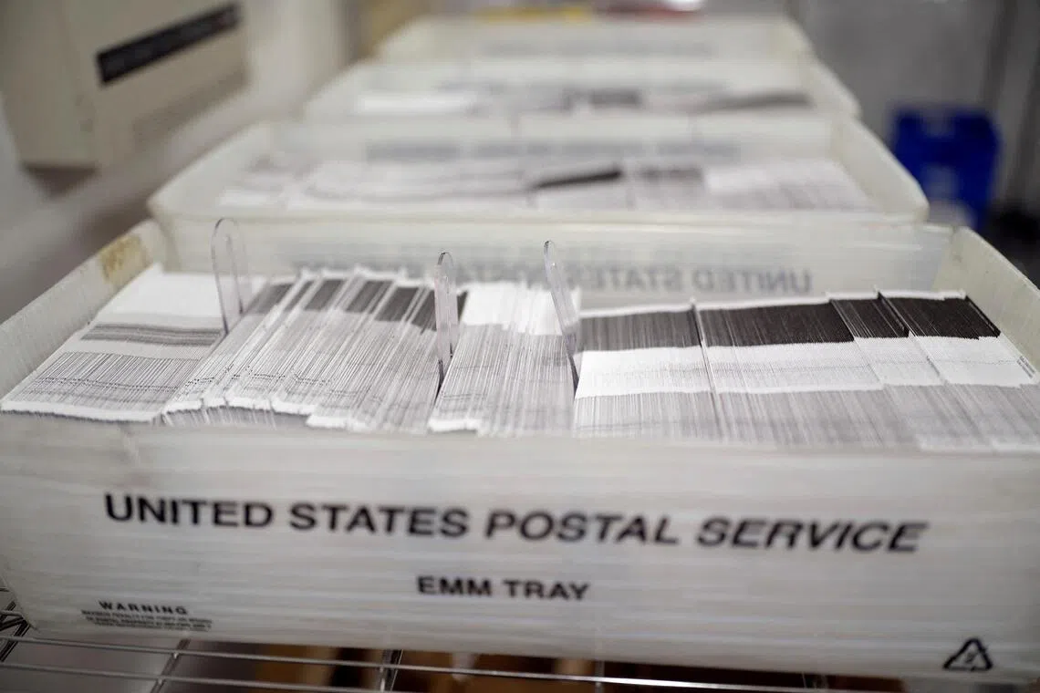 The FBI said some of the letters contained an unknown substance.