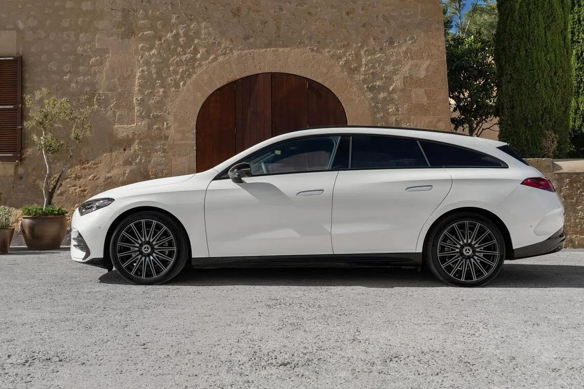 The Mercedes-Benz CLA200 electric Shooting Brake will be joined by a hybrid version in the coming months.