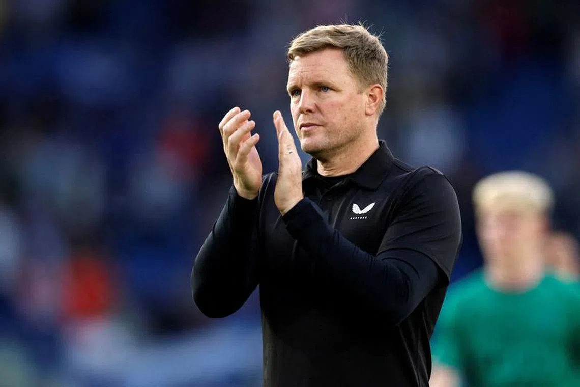 FILE PHOTO: Soccer Football - Premier League - Brighton & Hove Albion v Newcastle United - The American Express Community Stadium, Brighton, Britain - September 2, 2023. Action Images via Reuters/Peter Cziborra/File Photo