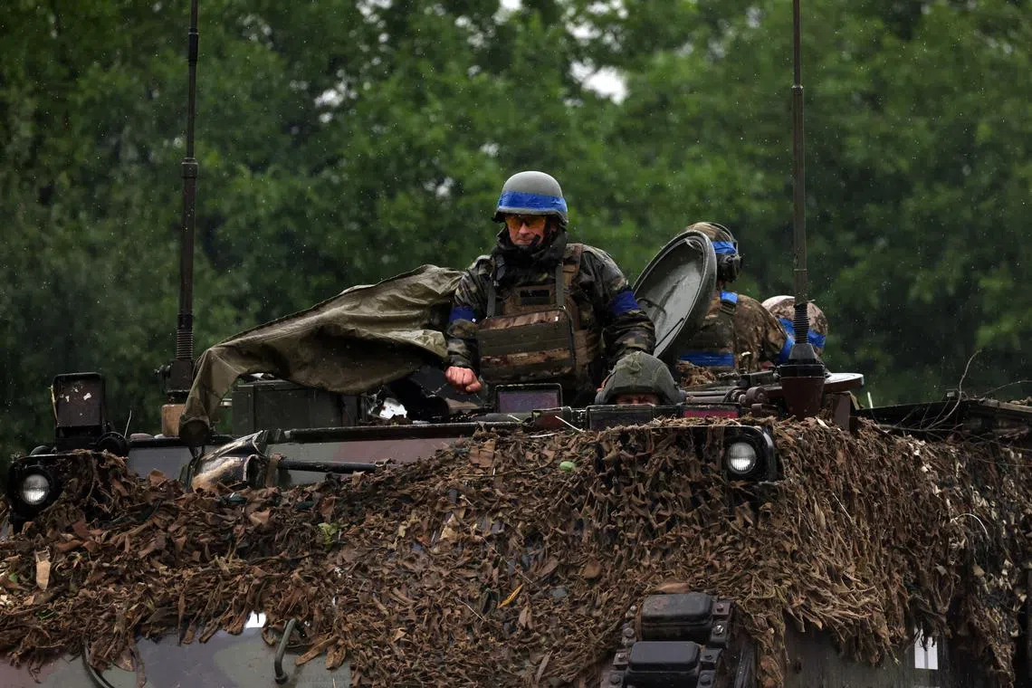 Ukrained has said its forces have retaken at least three villages in the Donetsk region.