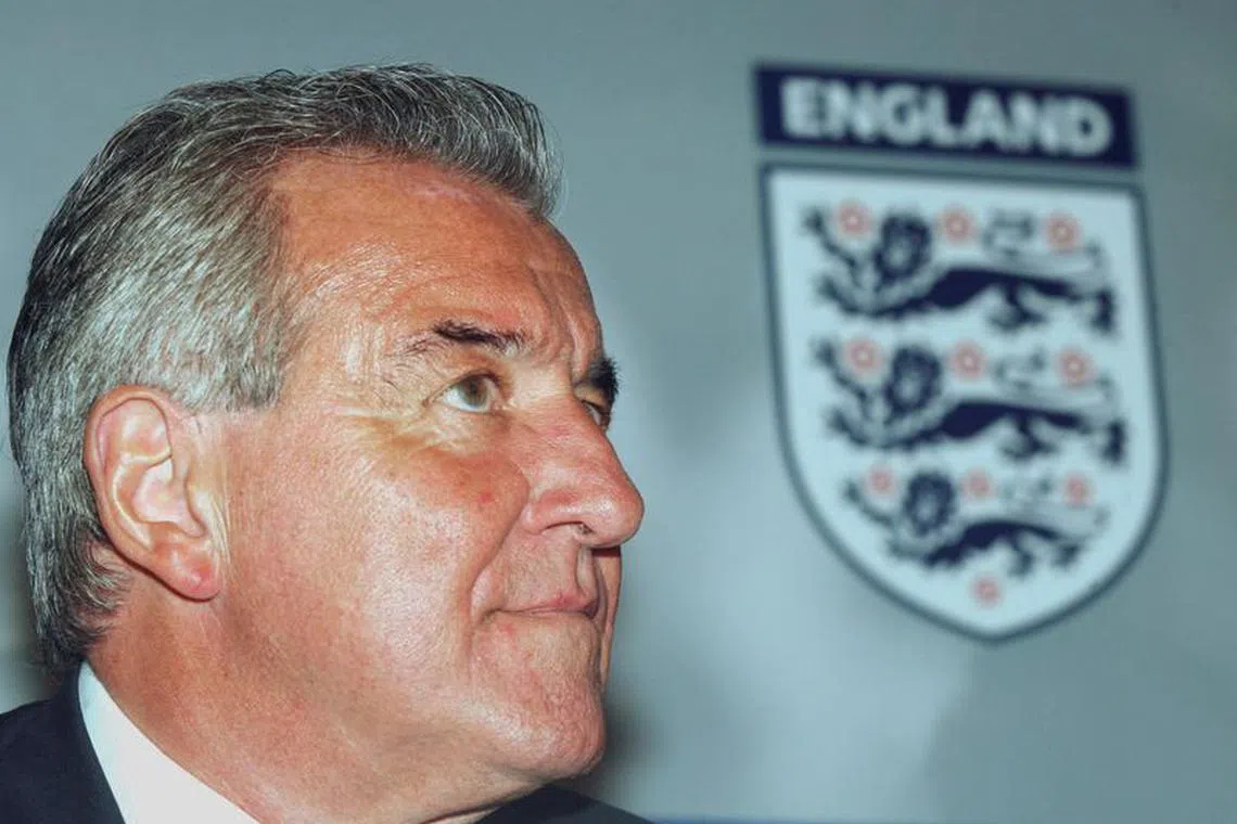 FILE PHOTO: Football - England - Steve McClaren Press Conference - The Landmark Hotel, 222 Marylebone Rd, London NW1 6JQ - 11/8/06  England assistant manager Terry Venables Action Images via Reuters/Scott Heavey/File Photo
