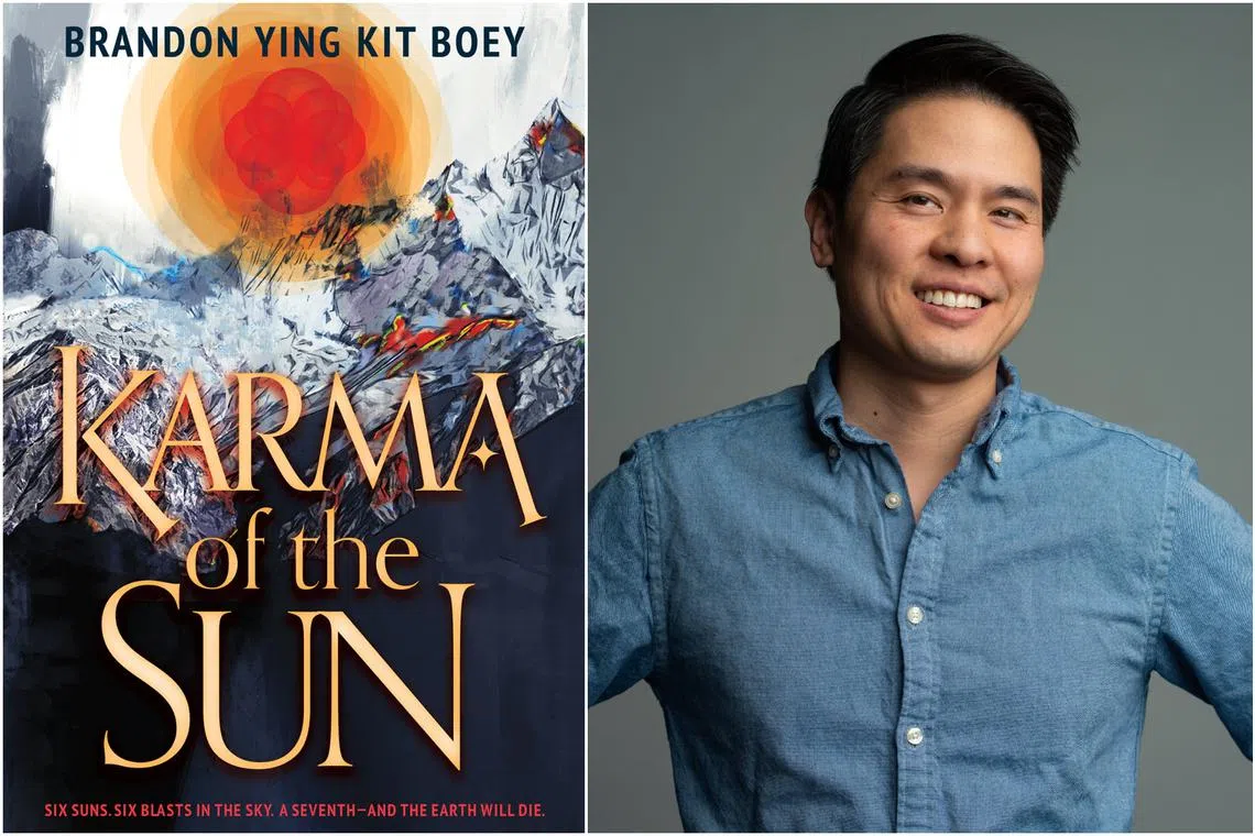 Brandon Ying Kit Boey is the author of Karma Of The Sun, a young adult fantasy novel set in the Himalayas.