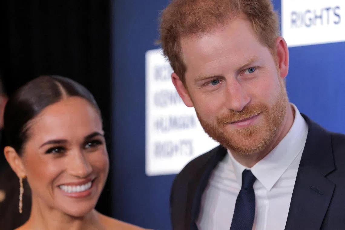 Harry & Meghan was the number one English-language series during the week in Britain.