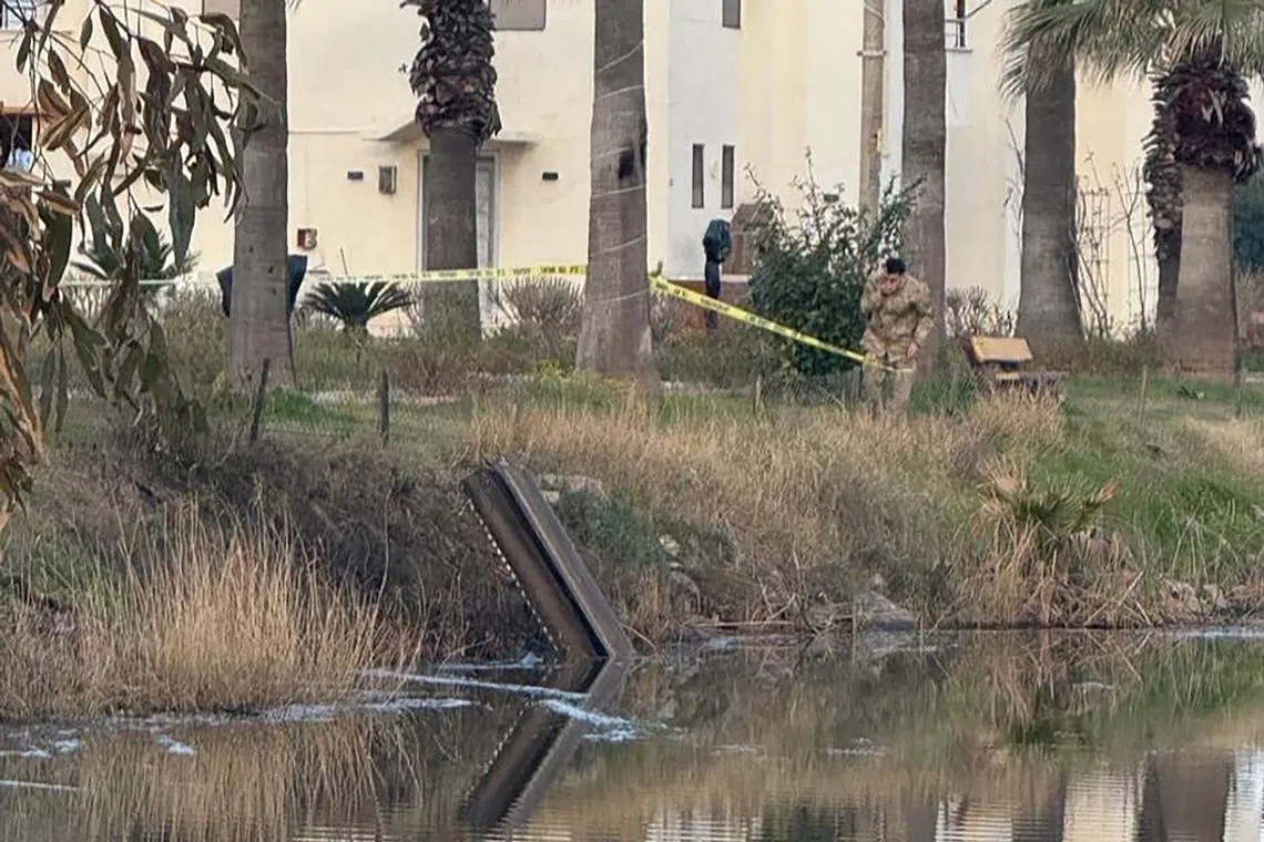 Ankara said debris from the air defence missile that intercepted the ballistic missile fell in the Dortyol district of Hatay province in south-eastern Turkey.