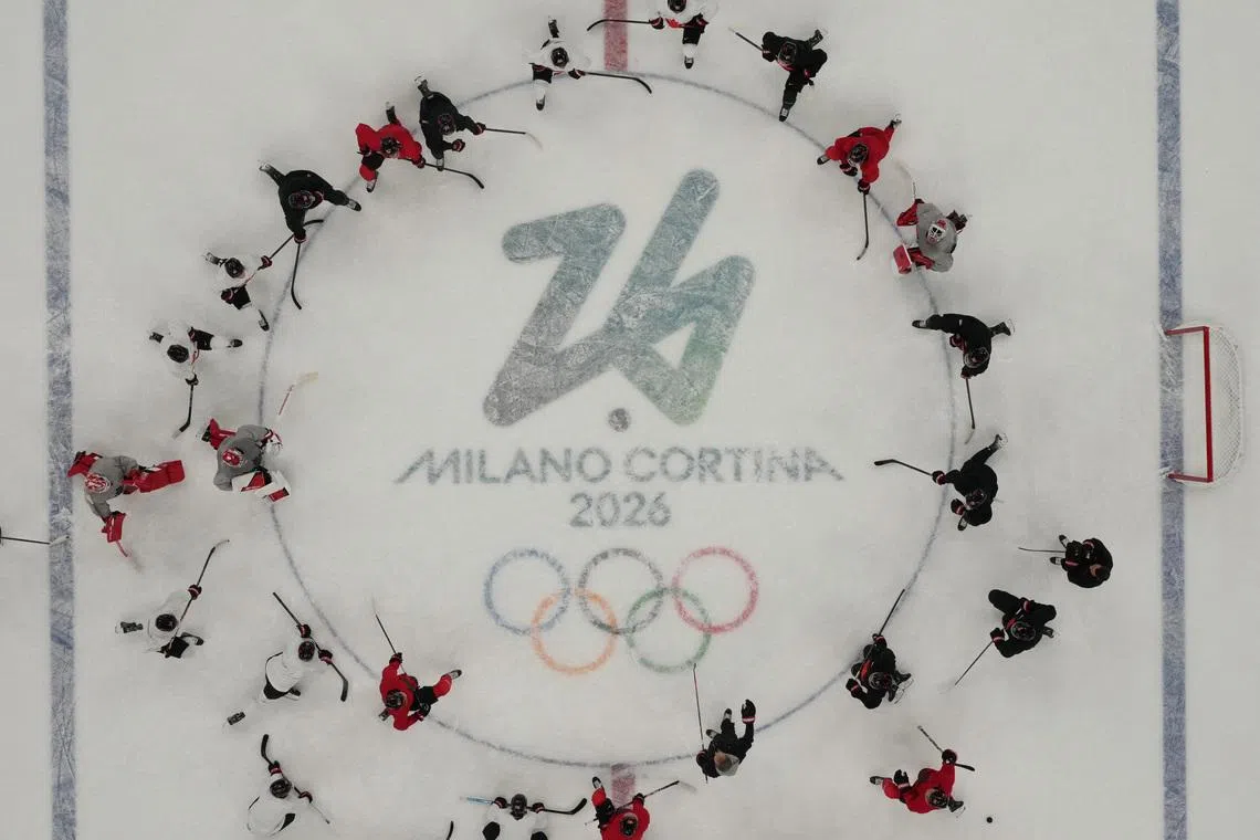 Ice hockey-NHL players adapt to business-not-as-usual in Milan