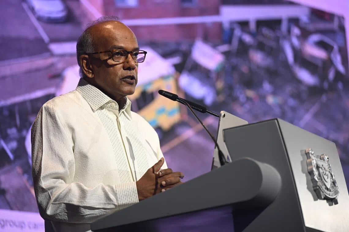 Home Team must stand ready to counter risks posed by Middle East conflict: Shanmugam