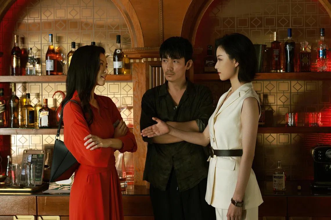 ylmovie02 -  (From left) Janice Man, Zhu Yilong and Ni Ni in Lost In The Stars

Source/copyright: Golden Village