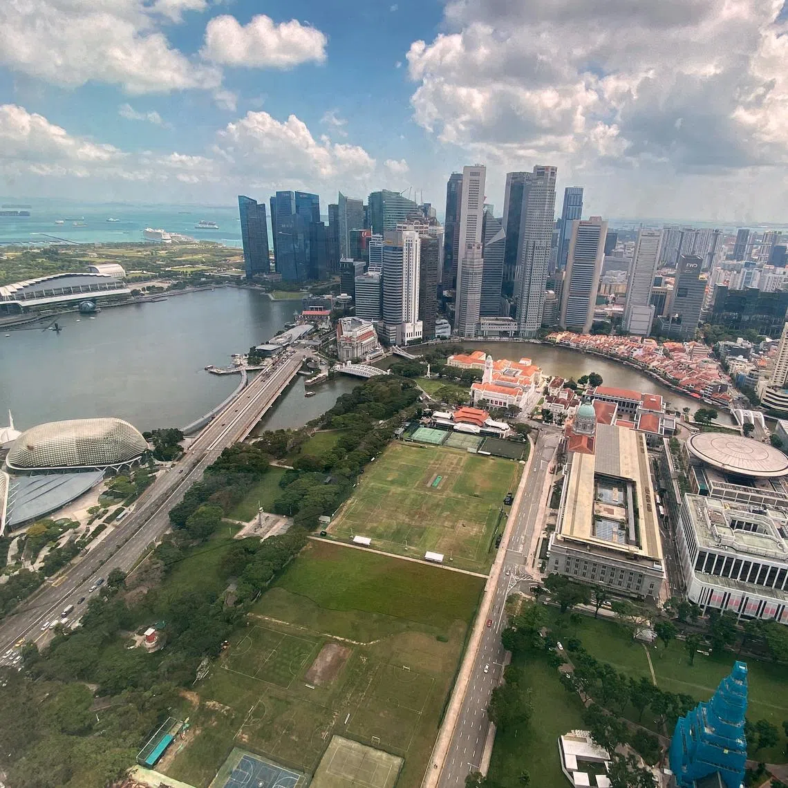 The temporary restricted areas will cover most parts of Singapore, including the Padang, the venue for NDP.