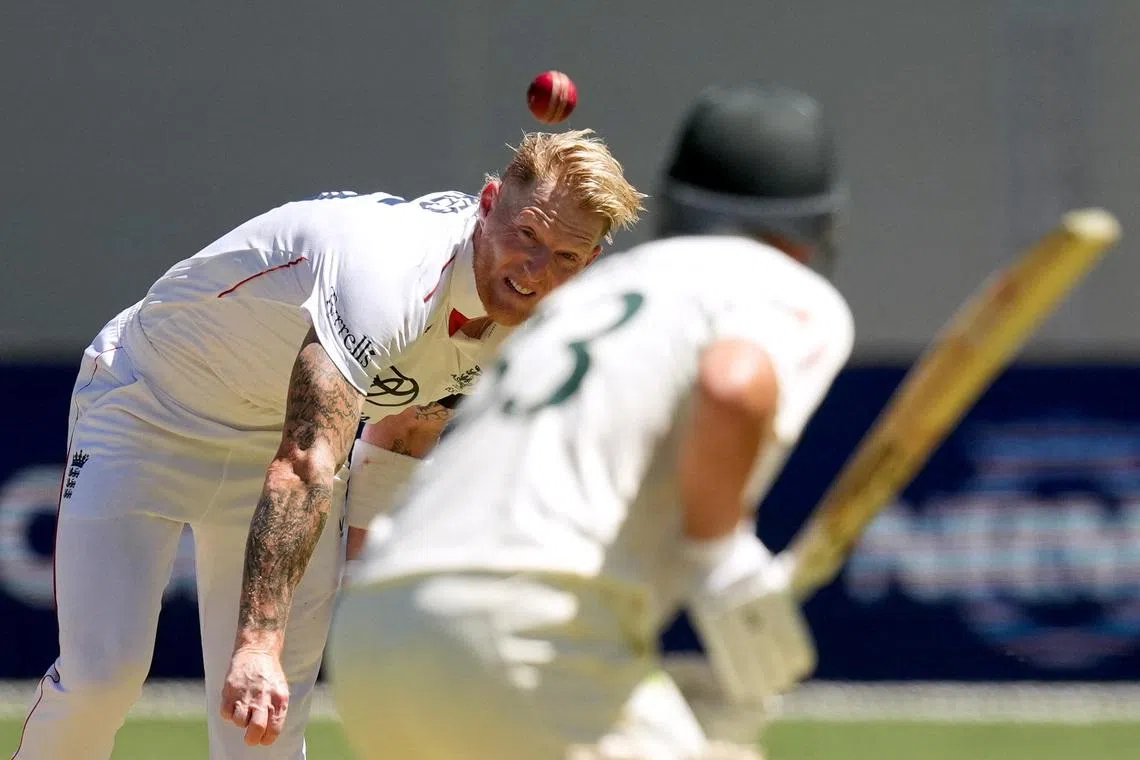 Cricket - The Ashes - Australia v England - Third Test - Adelaide Oval, Adelaide, Australia - December 17, 2025 England's Ben Stokes in action REUTERS/Asanka Brendon Ratnayake