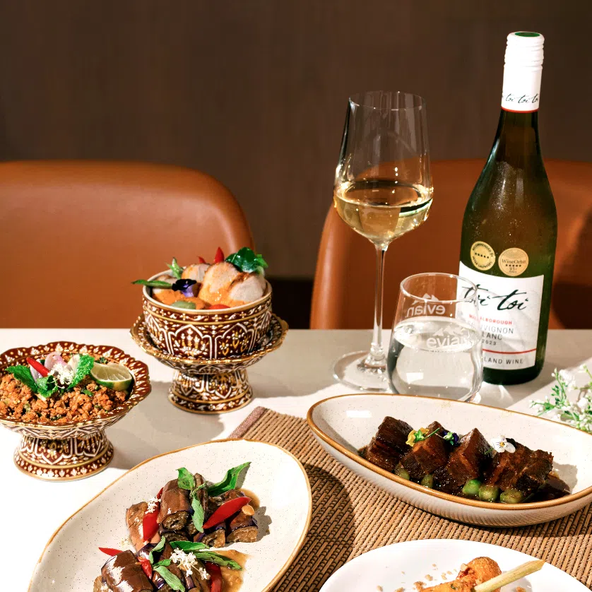 Restaurants like (clockwise from left) Sarai Fine Thai, 10|Scotts and Gu:um are offering all-you-can-drink-deals.