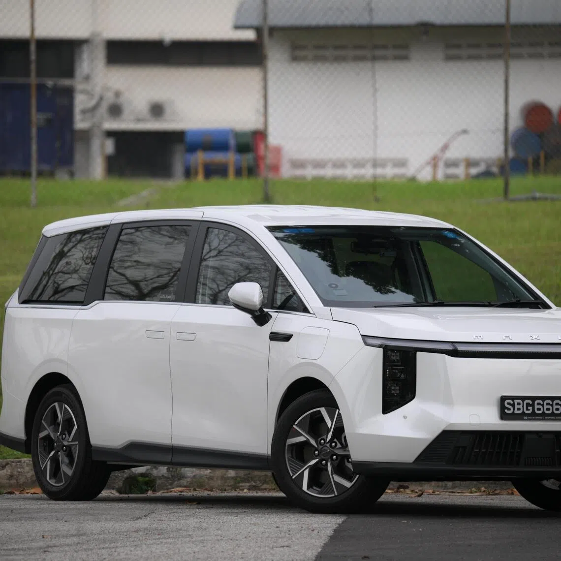 Maxus' Mifa 7 pictured on April 9, 2026.