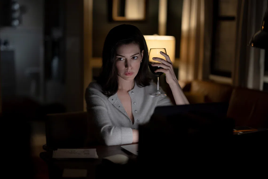Anne Hathaway in Verity.