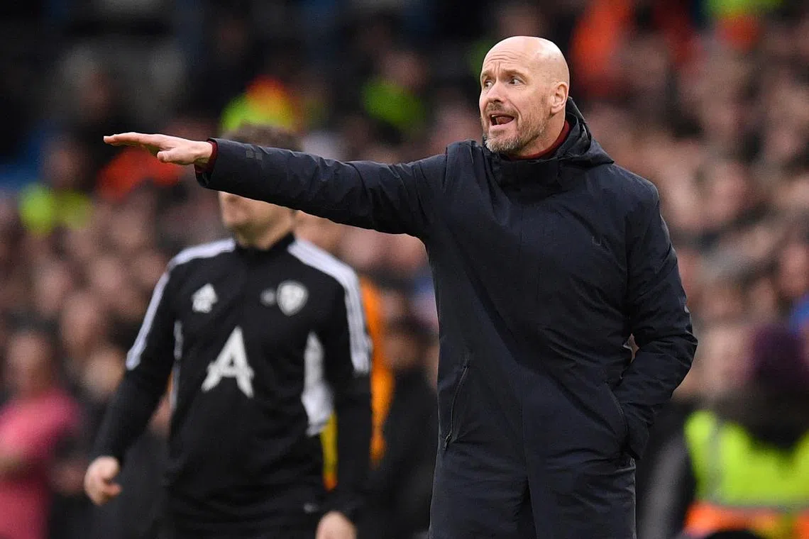Manager Erik ten Hag's remarks were reminiscent of the pre-match mind games used by his celebrated predecessor Ferguson.