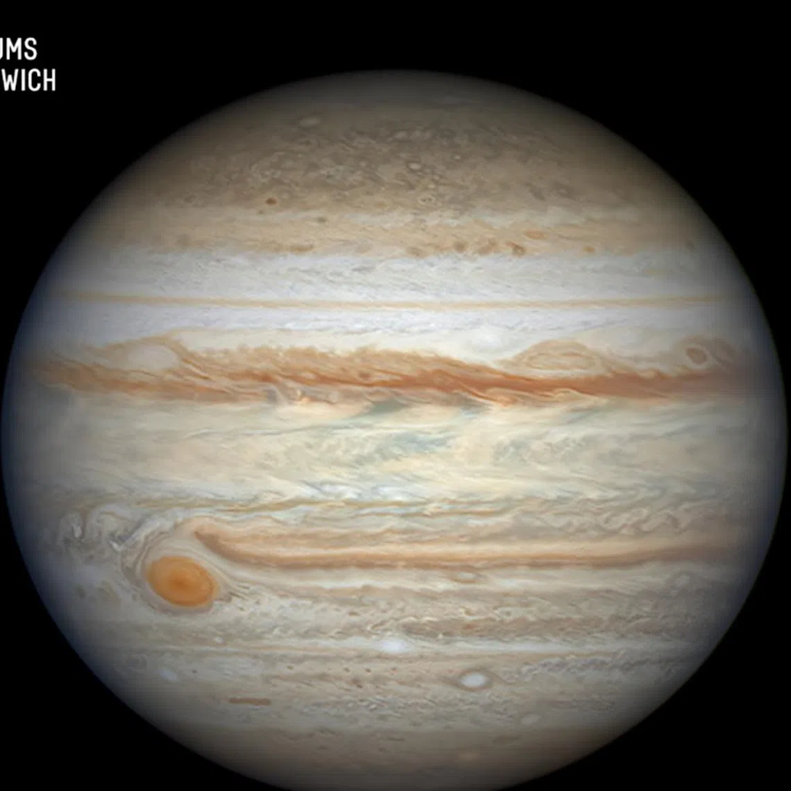 The photo was captured through the lens of Mr Marco Lorenzi's 2m-tall homemade telescope.