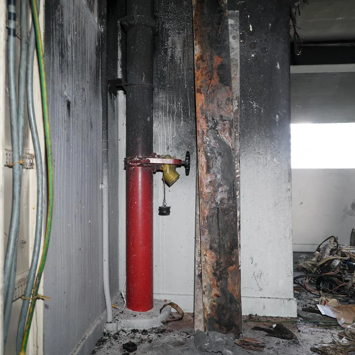 SCDF said on July 30 that because the dry rising main was not working, water could not be charged up to the affected floors.