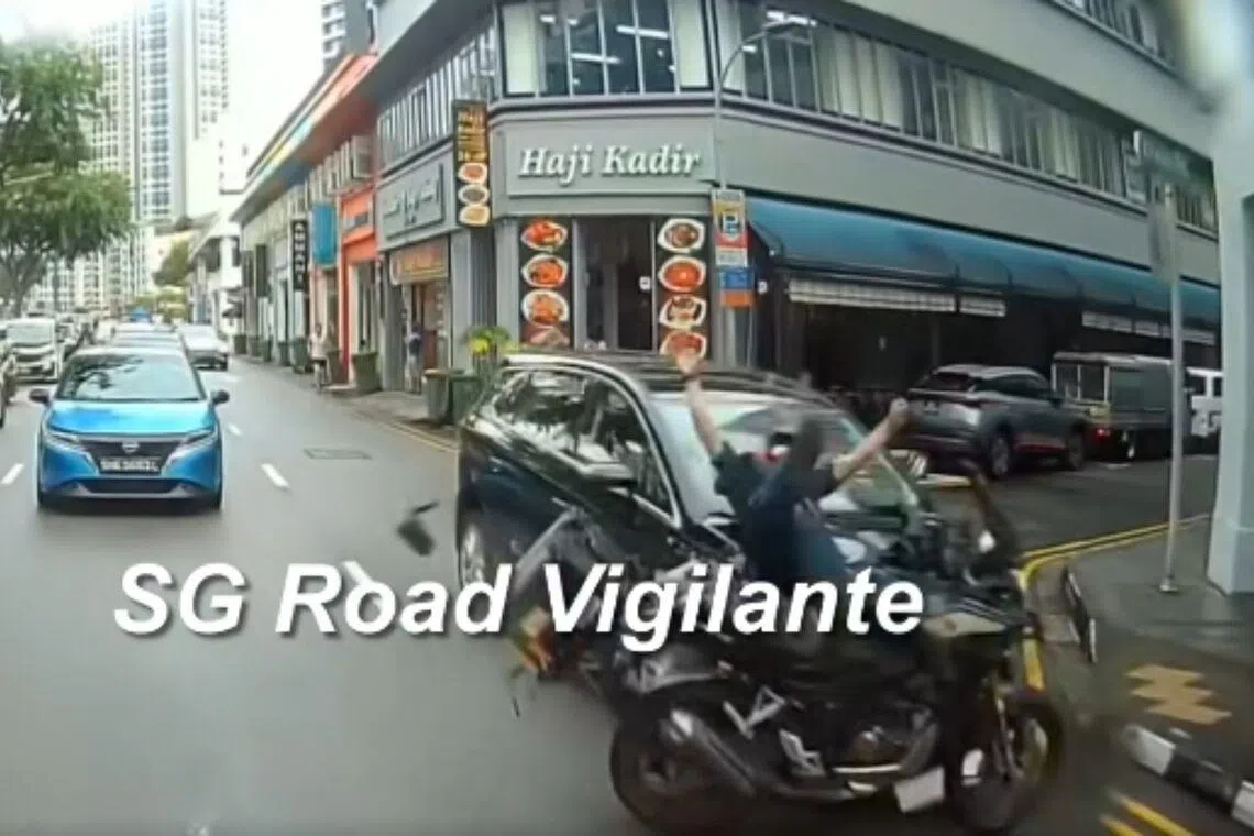 The accident happened in Lavender Street towards Crawford Street at around 8.20am on Jan 7.